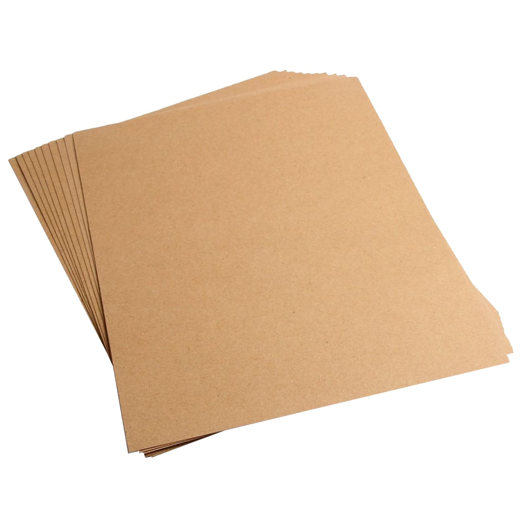 10x A4 Kraft Papier DIY Handmake Karte, Der Handwerk Papier Karton