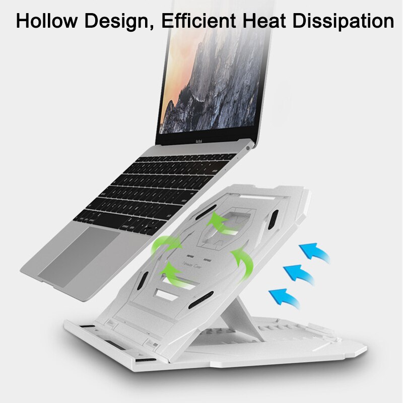 Adjustable Laptop Stand Computer Desk Tablet Notebook Holder Bracket Standing Desk Accessories DU55