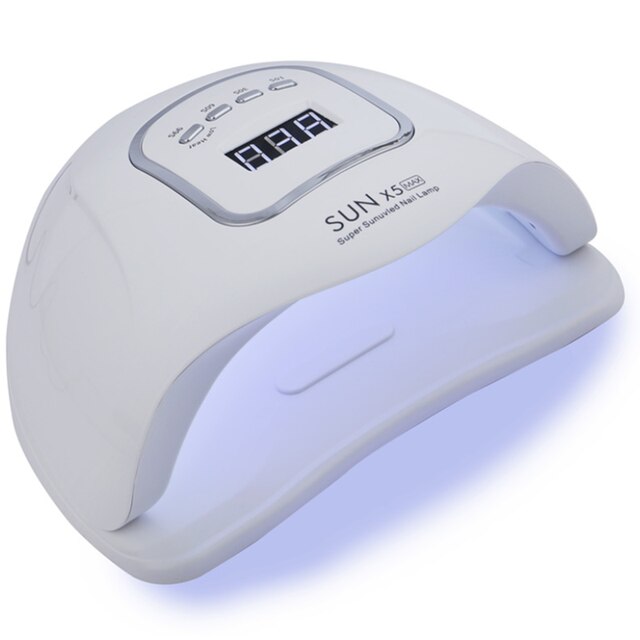 Lampara led para uñas SUN X9 MAX-Lámpara LED UV para manicura de uñas, 168W, aparato de secado rápido, secador de uñas de Gel: SUN X5 MAX / US