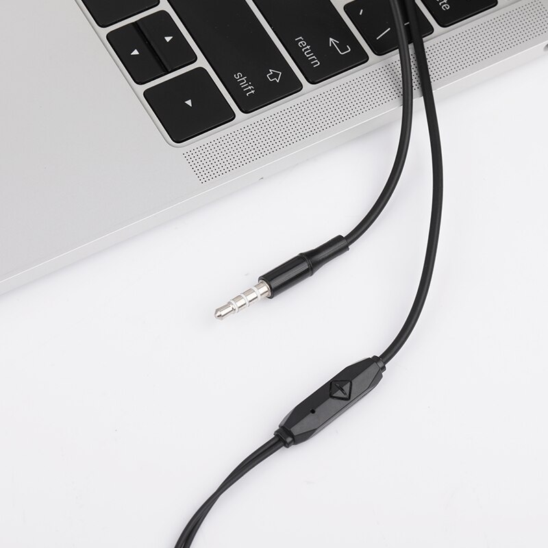 In-ear Earphone Wired Headset with Mic 3.5mm Jack Aux Wired Headphone for Cell Phone MP3 MP4