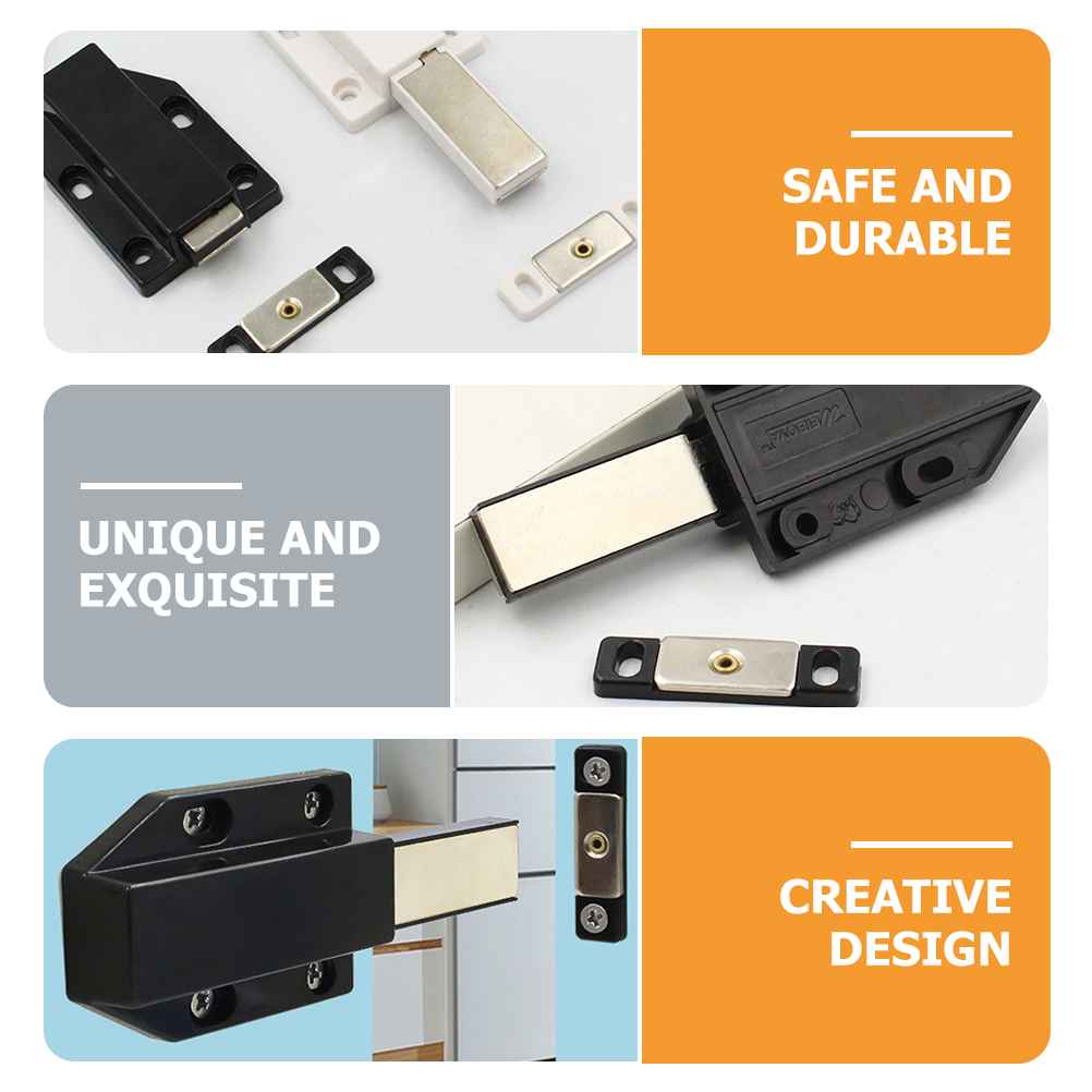 2pcs Drawer Magnetic Touch Heavy Duty Push to Open for Cabinet