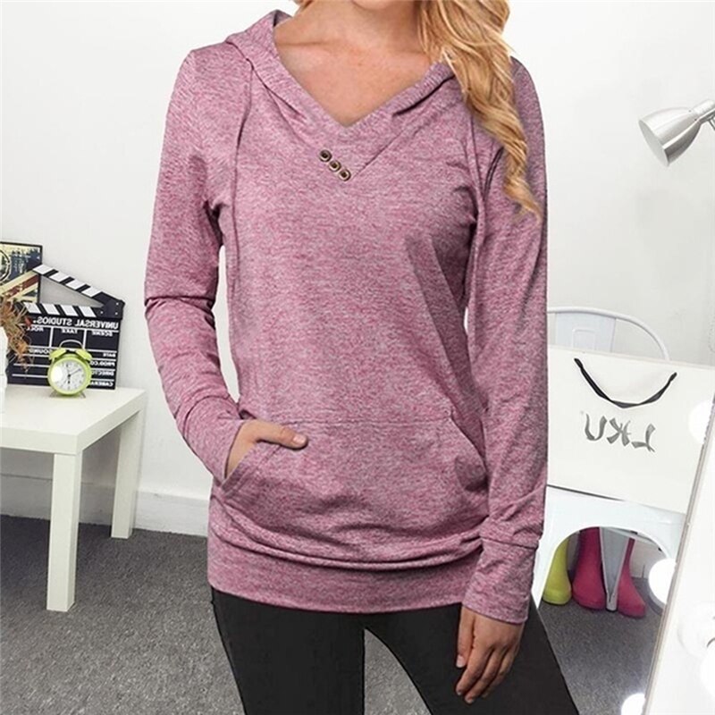 Giacca da donna con cappuccio Fitness Training tinta unita elastico ad asciugatura rapida comodo maglione da donna all'aperto