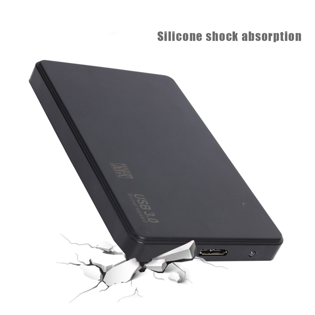 Usb 3.0 Hard Drive Case Behuizing 2.5 Inch Seriële Poort Sata Hdd Ssd Adapter Box Hdd Case Met Usb-kabel pouch