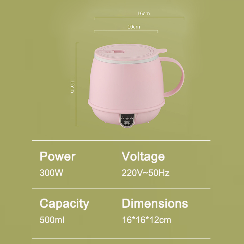 Soppa hälsosam gryta kopp långkokare vattenkokare resemjölkvärmare tekanna congee kokkärl non-stick värmare