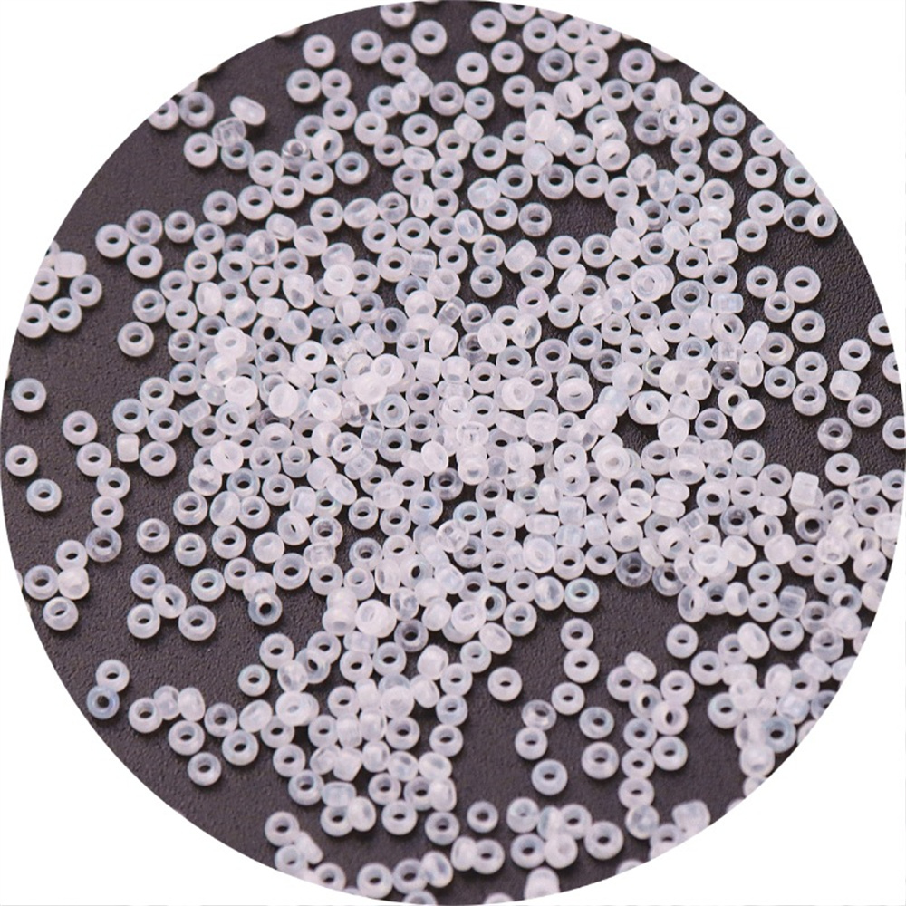 Perles De Rocaille Rondes 2mm (12/0) Argenté - Lot Au Choix, Neuf