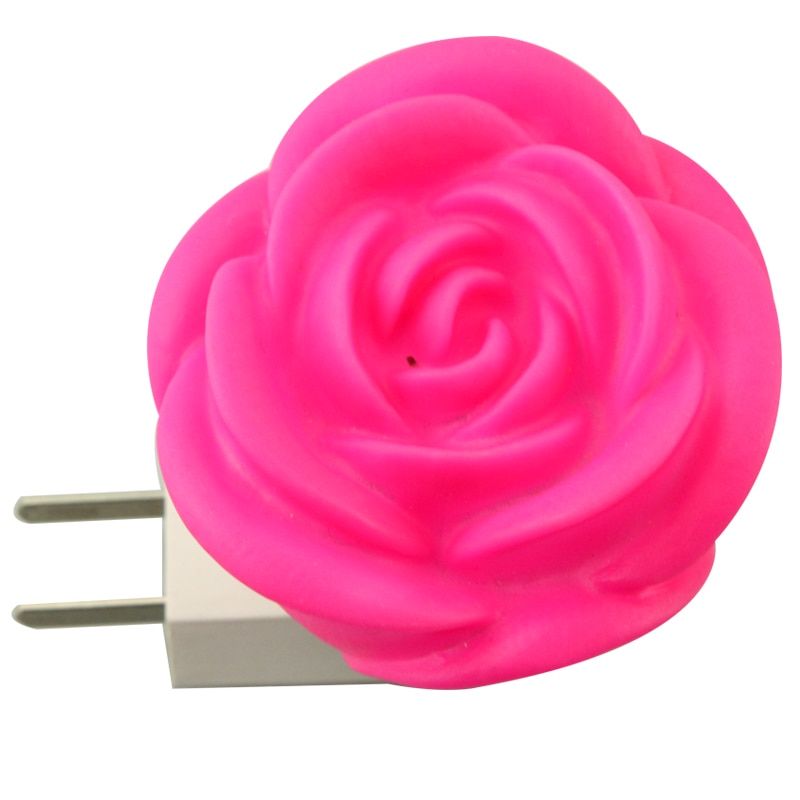 LED Romantische Rose Bloem Lamp LED nachtlampje EU US plug