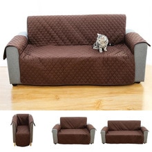 Waterdicht Sofa Cover Stoel Couch Hoes Pet Dog Kids Mat Meubilair Protector Poef Cover Couch Jas Effen Patroon