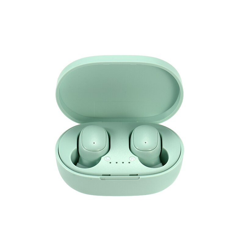 Auriculares inalámbricos Bluetooth TWS FLUXMOB A6S con caja de carga, auriculares deportivos con cancelación de ruido para smartphone: A6S PRO green no box