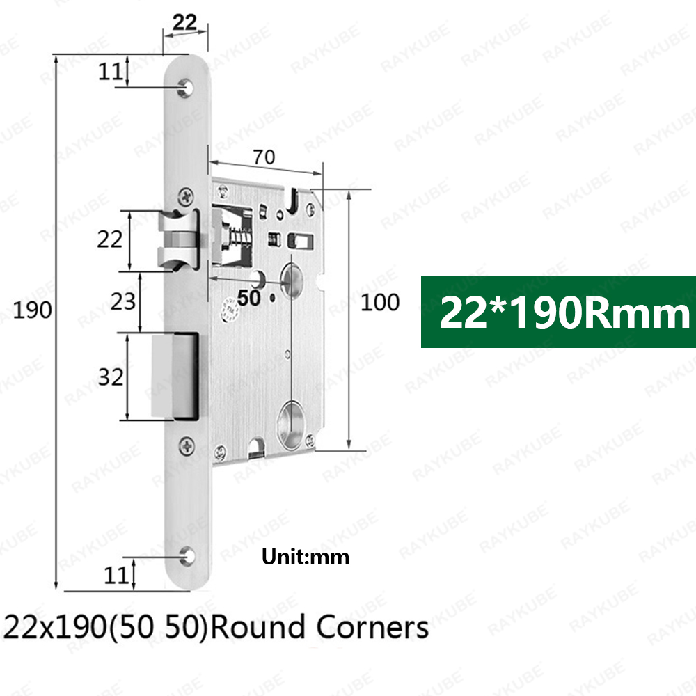 Mortise Lock Specialized For Smart Lock Different Size For Choose