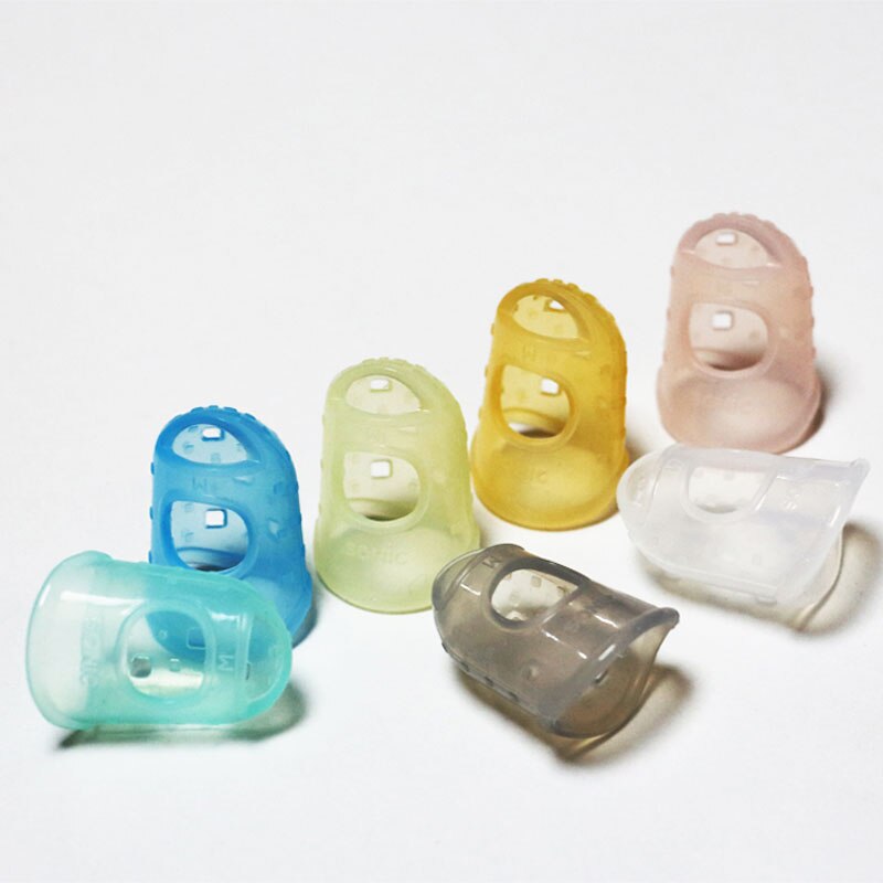 Höhe bunte silikon gummi fingerlinge für schützen Finger