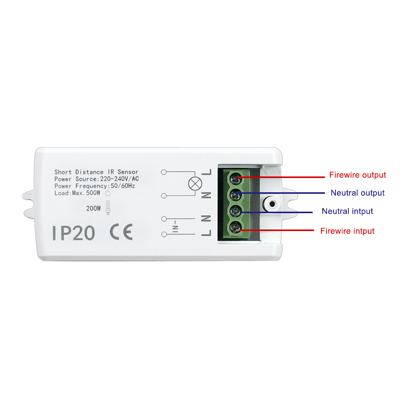 AC220V dual cabinet door sensor switch, door opening trigger, cabinet wardrobe drawer LED light controller with motion function
