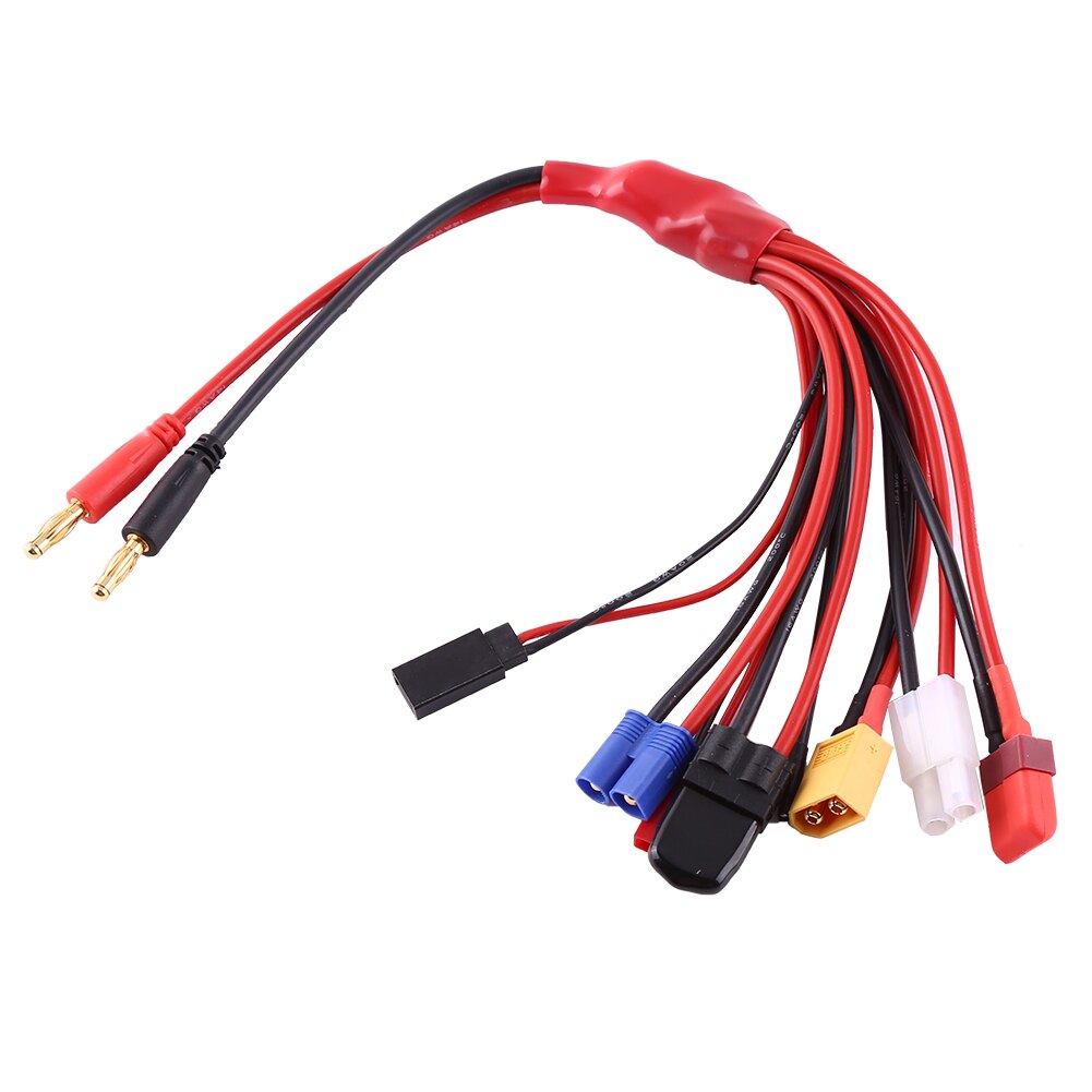 8in1 Lipo Battery Multi Charging Plug Convert Cable Line Multifunctional Convert Charger Cables For IMAX B6 Chargers