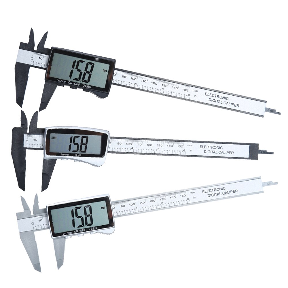 electronic digital display vernier caliper Inch/Metric Conversion 6Inch 0-150mm HD full-screen caliper measurement tool