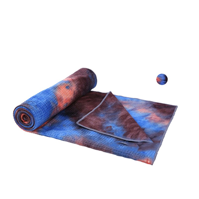 Fitness Handdoek 63*183Cm Gedrukt Yoga Mat Microfiber Antislip Tie-Dye Sport Strand Zwemmen Quick sneldrogende Yoga Winkel Handdoek: Default Title