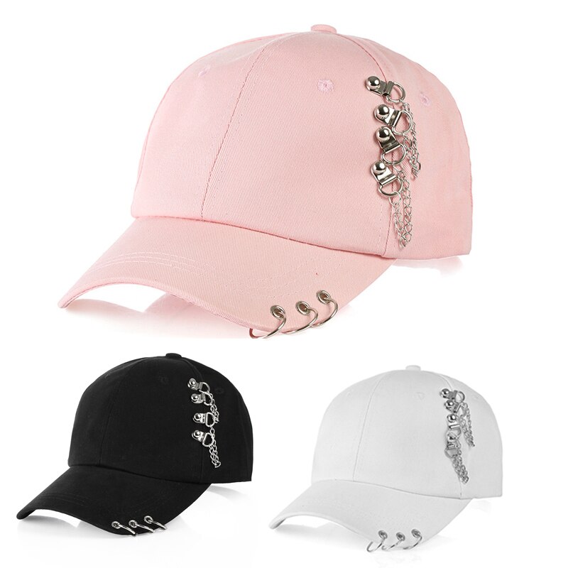 Unisex Baseball Cap Effen Kleur Hoepel Decoratie Verstelbare Zon Bescherming Casual Duurzaam Mode Hoed