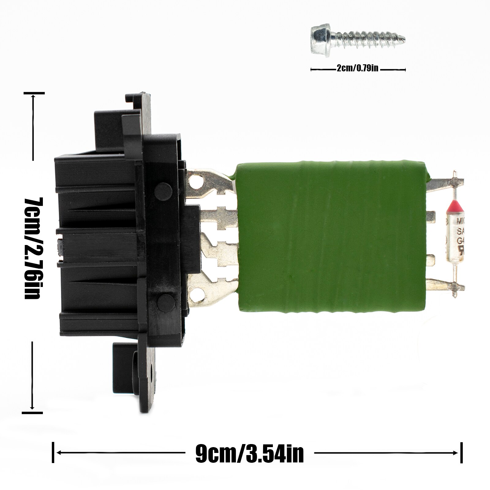 Car Resistor HVAC Heater Blower Fan Air Conditioning For Vauxhall Opel Corsa D MK3 Fiat 13248240 Premium Car Accessories