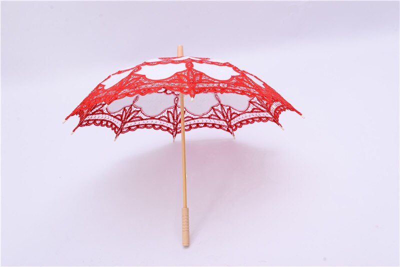 H & S BRAUT Regenschirm Jahrgang Viktorianischen Spitze Manuelle Öffnung Hochzeit Regenschirm Braut Sonnenschirm Für Hochzeit Dusche Dach Dekoration