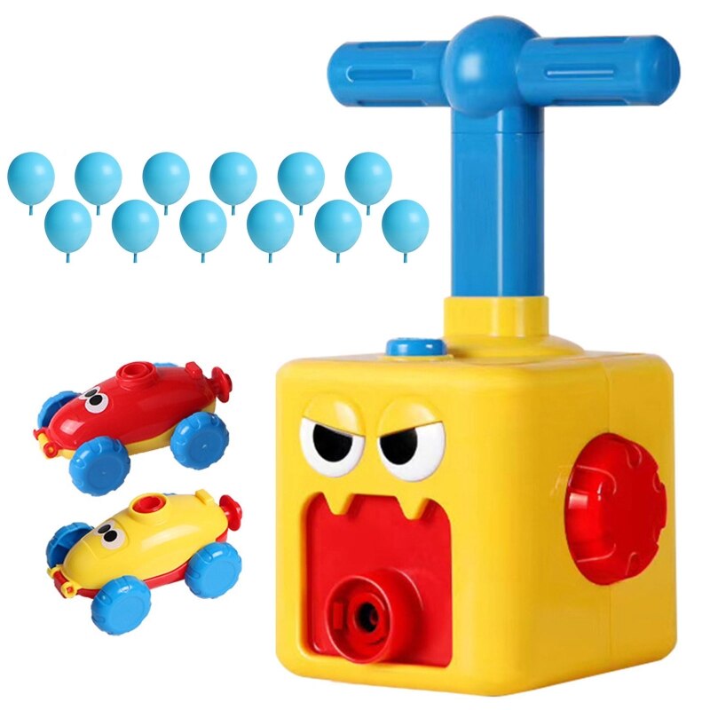Coche de juguete de globo propulsado de inercia para niños, juguete para , 40JC: A