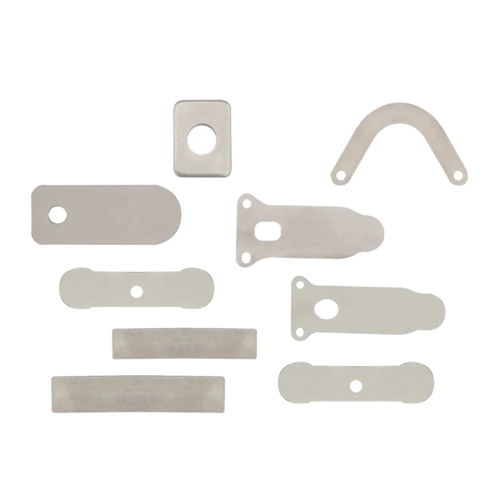 10pcs Silent Oil Free Air Compressor Pump Head Valve Plates Belt Piston Machine Metal Tool Parts For Air Compressor Pump Head