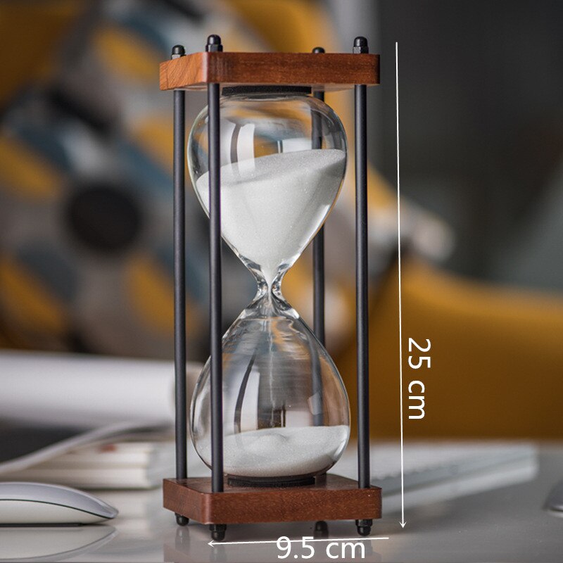 30 Minute Sandglass Hourglass Timer Sandglass Countdown Timing Modern Modern Home Decorations Desktop Ornaments