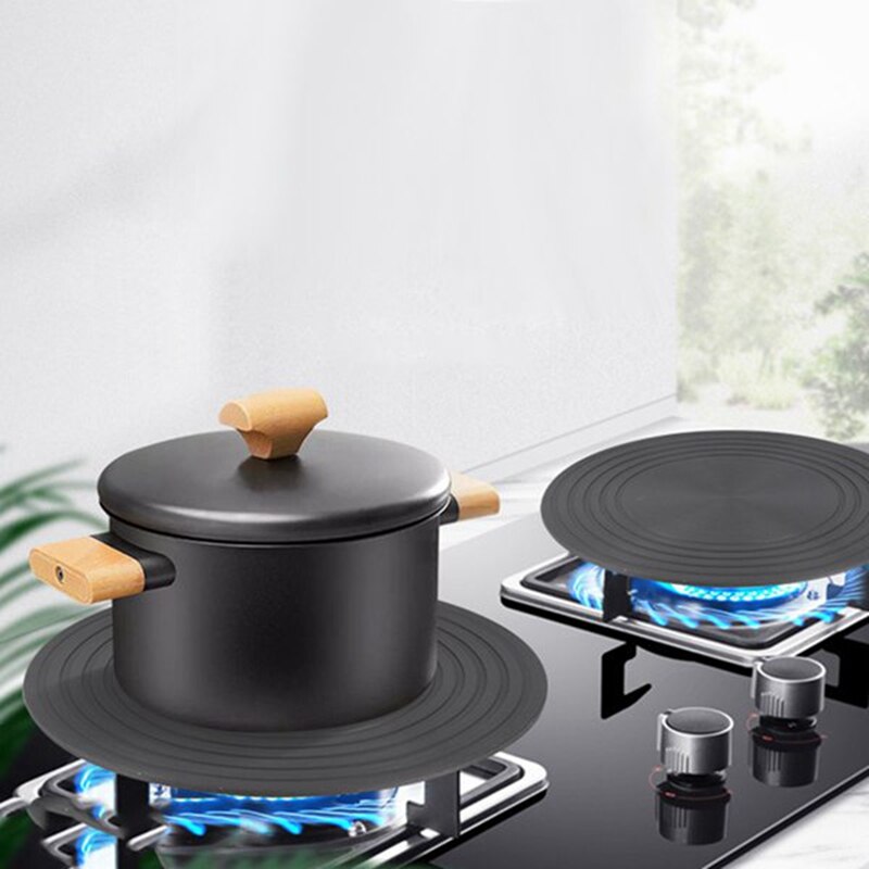 2 Pack Heat Diffuser for Gas Stove, Prevent Scorching & Scratching,for Slowly Simmering - Defrosting Tray, Thawing Board