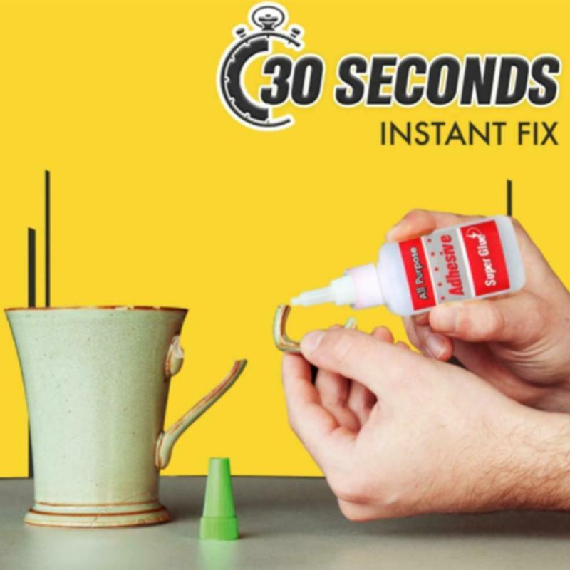1Pcs Mighty Repair Glue Mulitfunctional Strong Adhesive Super Glue--Plastic Metal Wood Ceramic Handmade DIY Glue Fast Repair