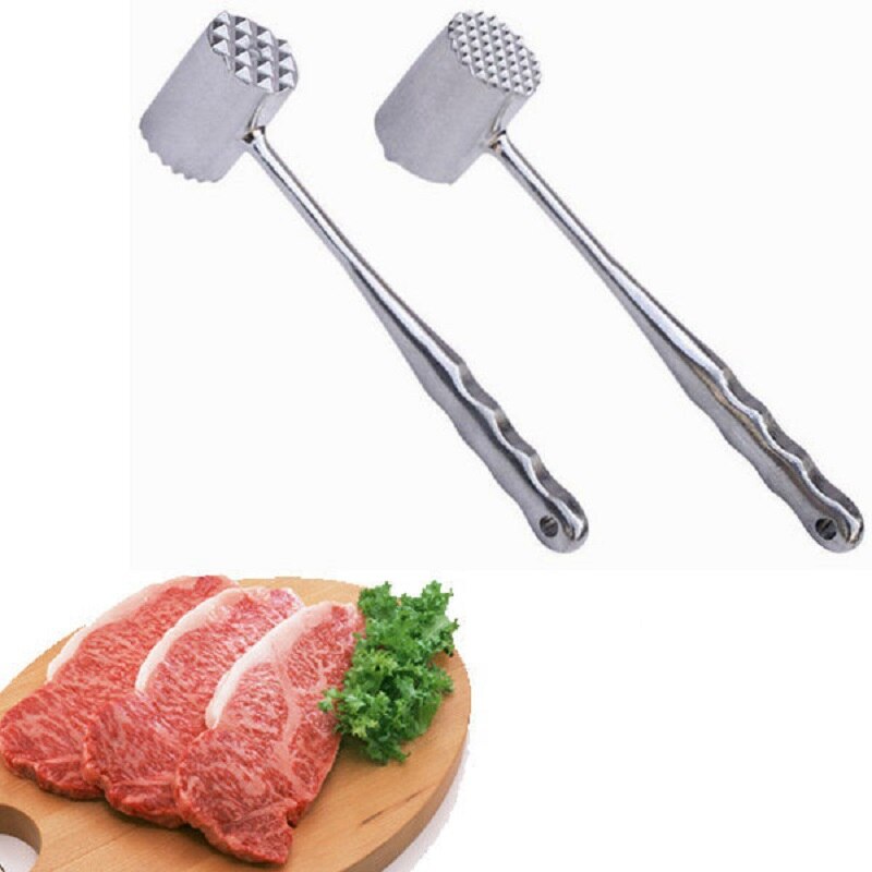 304 solid steak meat hammer alloy household kitchen loose meat hammer thick stainless steel broken tendon tenderizer tool