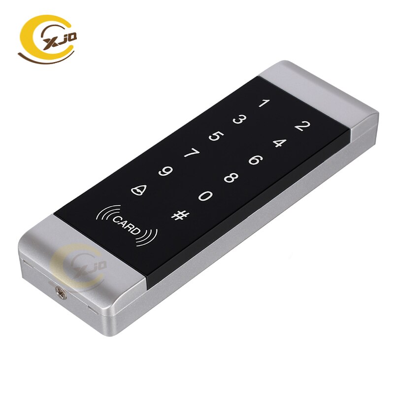 XJQ 1000 Users Touch Keypad Standalone Access Controller RFID Proximity EM Card Keyfobs Keyboard Single Door Access Control