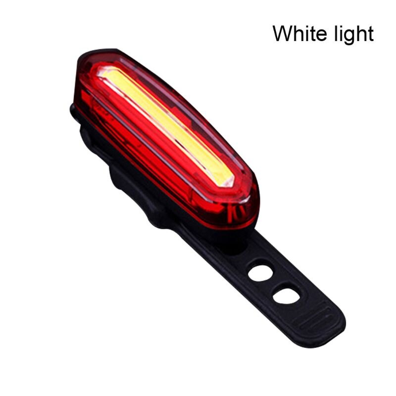 Fiets achterlicht waterdicht achterlicht usb-oplader mountainbike waarschuwingslicht fiets led achterlicht: 02