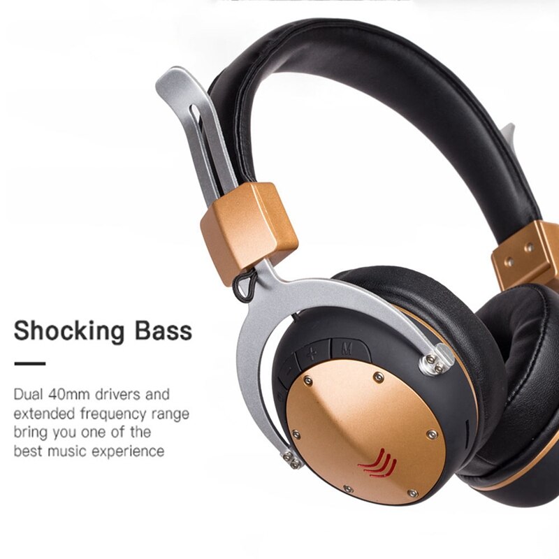 EK-MH6 Headset, Bluetooth 4.2 Kaart Pluggable Subwoofer Headset Draadloze Sport Opvouwbare Headset