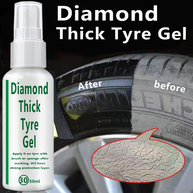Car Tire Protector Bright 50ML Wax For Car Tires Restoration Agent Tire Protector Tire Restoration Accessory