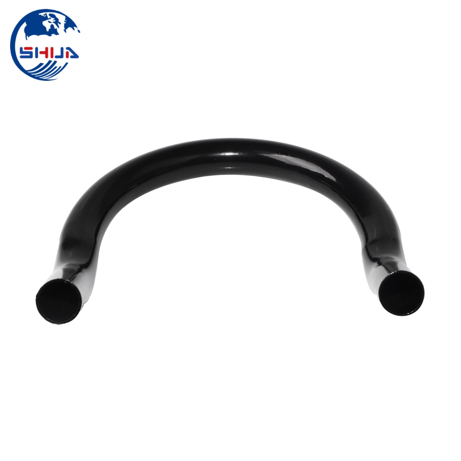 Zwart 210Mm Platte Cafe Racer Achterbank Loop Frame Hoepel End 1 "25Mm Voor Yamaha SR125 SR250 SR400 SR500 XJ550 XJ650 XS650