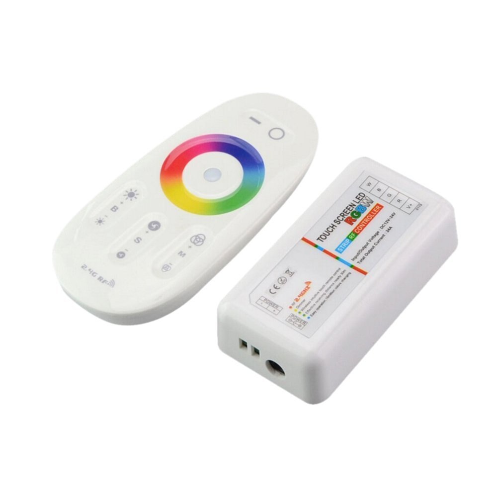 Touch Screen LED RGB / RGBW Controller 2.4G Wirele... – Grandado