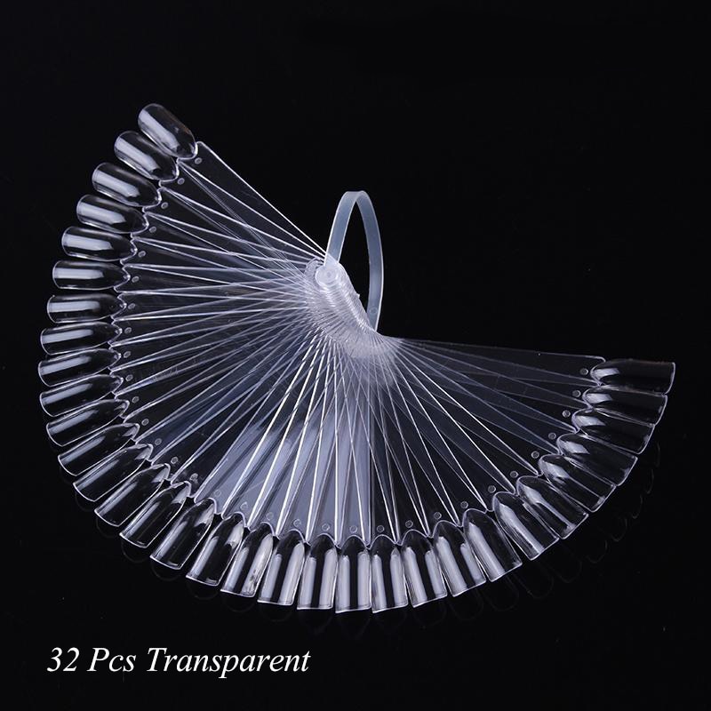 Lemooc nature clear black nepnagels tips volledige kaart waaier vingernagelkunst display oefen acryl uv gellak gereedschap decoratie: Patroon 5