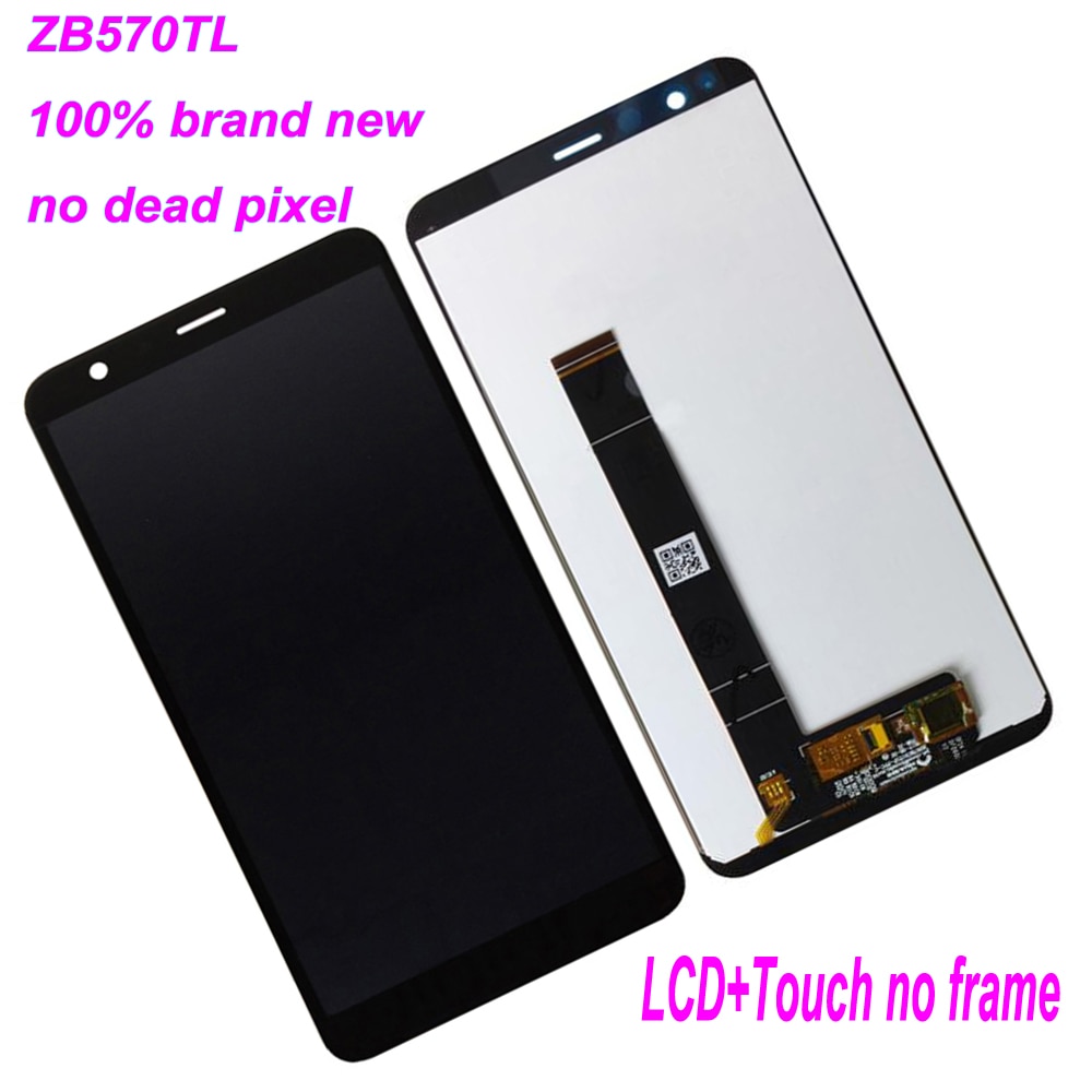 Pantalla LCD para ASUS ZenFone Max Plus M1 ZB570TL X018DC X018D montaje de cristal con Sensor de Digitalizador de pantalla táctil con marco y herramientas