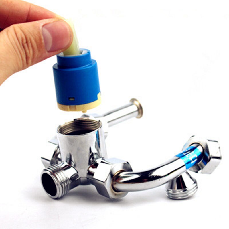25mm Ceramic Cartridge Valve Core Electric Heater Water Mixing Valve Faucet Cartridge Mixer Low Torque Faucet Accessories