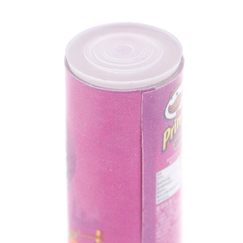1/12 Cute 4 Bottles Mini Simulation Potat Chips Dollhouse Miniature Kitchen Food For Dolls Doll Toy 100% Brand