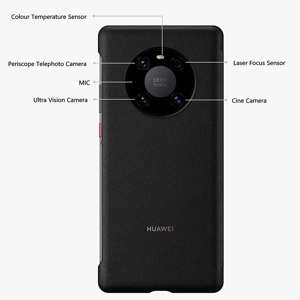 Originele Huawei Smart View Cover Telefoon Bescherming Cover Voor Mate 30/30 Pro/Mate 40/40 Pro/Voor Mate 40 pro + Flip Case Auto Sleep