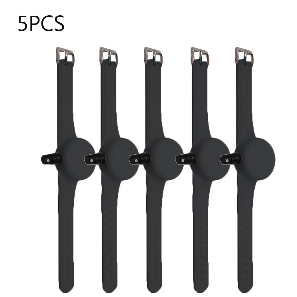 Armbänder Erwachsenen Kind Flüssigkeit Hand Dispenser Armband Handgelenk Band Gel Mit Ganze Desinfektion Hand Sanitizer Abgabe Handwäsche L * 5: R