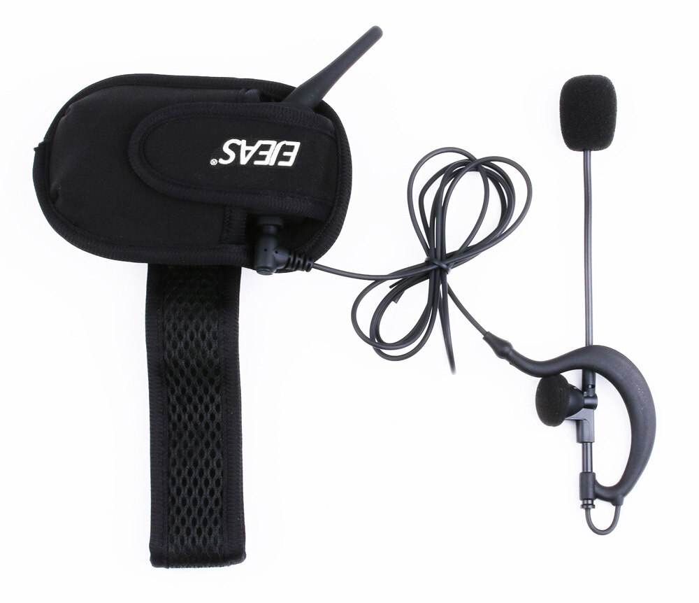 Vnetphone V6C 1200M Football Referee Arbitration Earhook Bluetooth Intercom Monaural Earphone Headset Headphone Kit