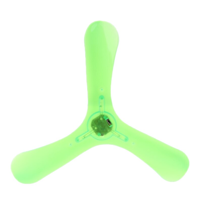 HBB 1PC boomerang Volante Luminoso Giocattoli all'aperto Parco Piattino Divertente Gioco per Bambini sport Bambini Lampeggiante Giocattoli Regali