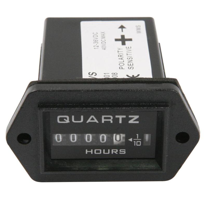 DC12-36V Digital Engine Hour Meter Timer für Marine Boot Rasen Lkw Traktor