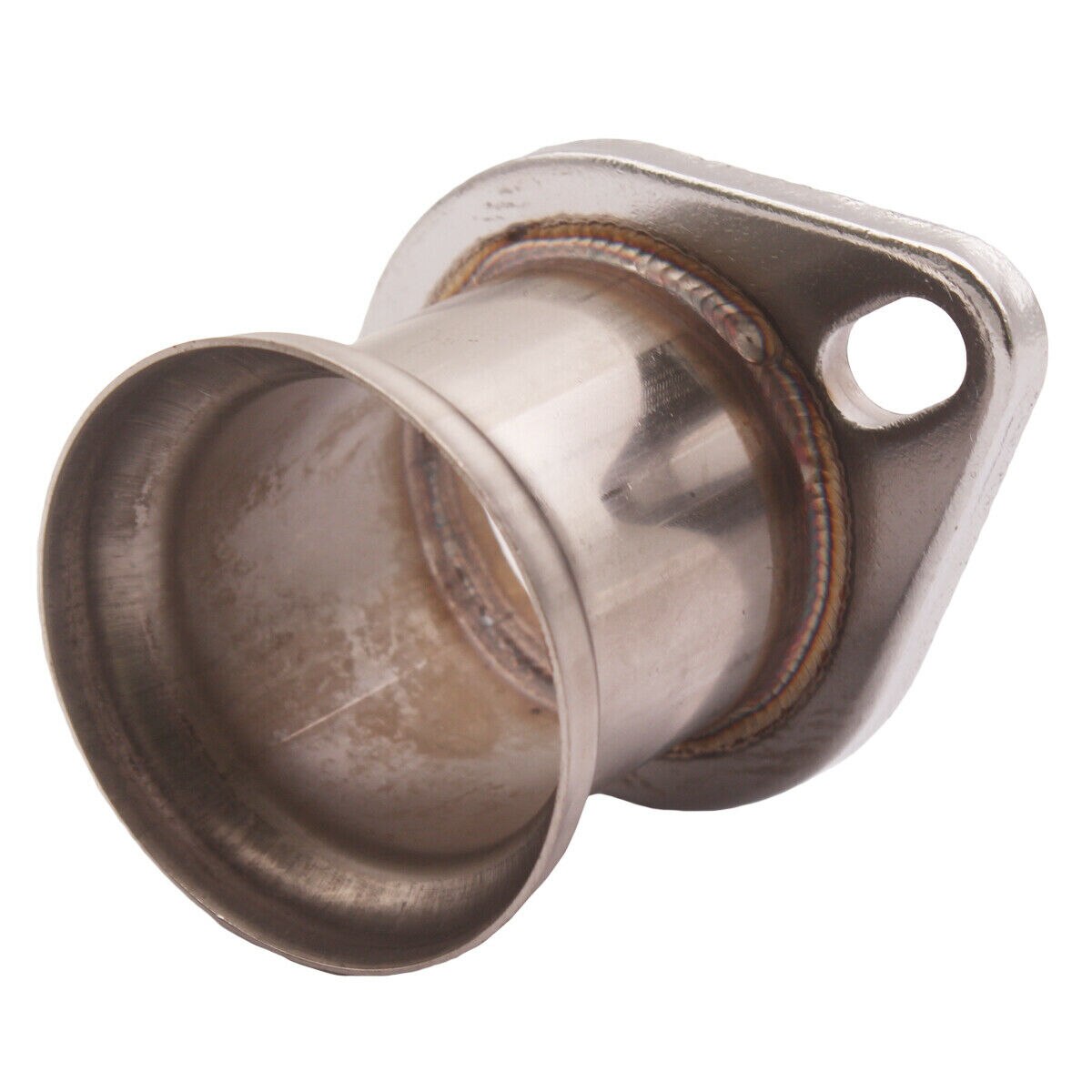 3" Stainless Steel Pipe to 2.5" 2 bolt Flange Reducer Downpipe Turbo Exhaust