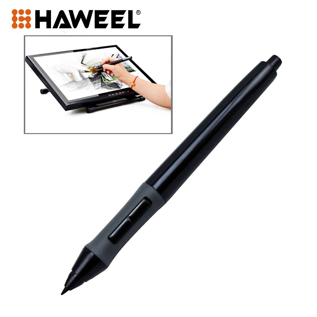 Haweel Professionele Draadloze Grafische Tekening Vervanging Pen Voor Huion Tablet Pen-68