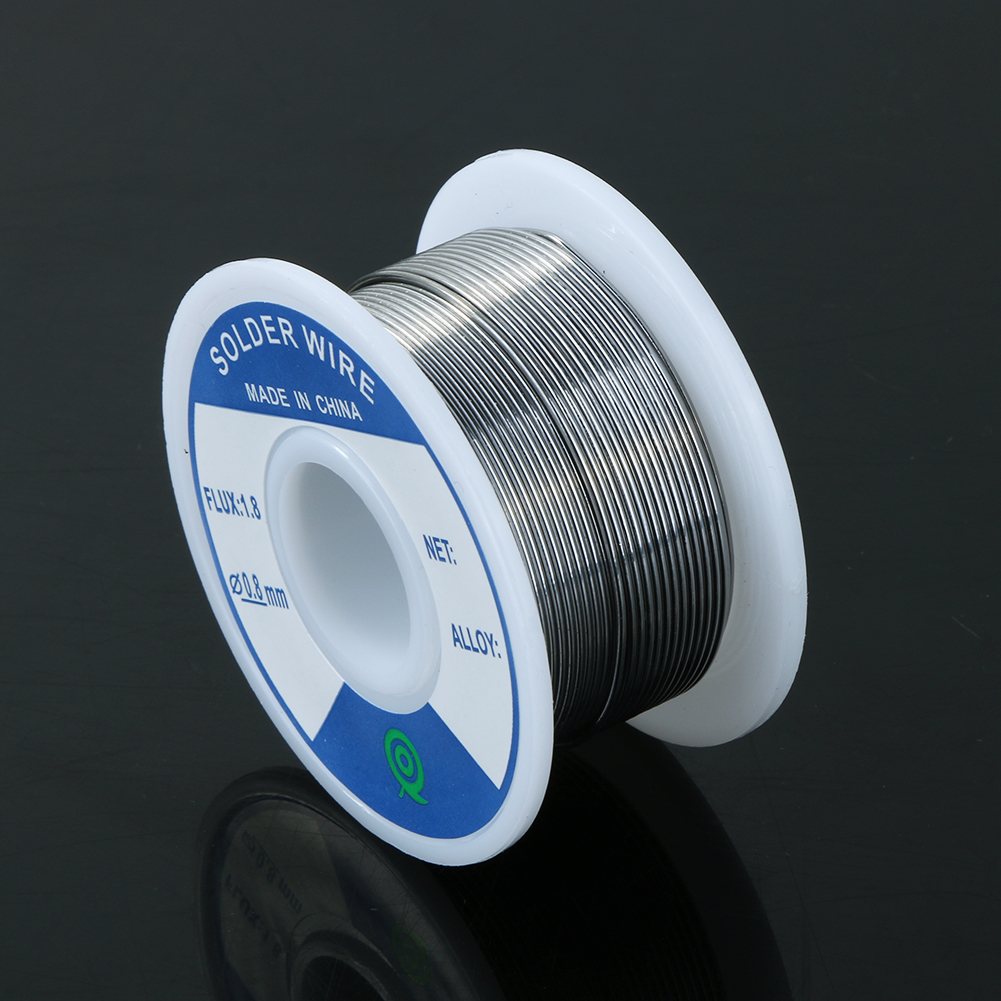 Lead-Free Tin Silver Solder Wire Flux 1.8 3% Silver 0.8mm Speaker DIY Material Solder Soldering Wire Roll