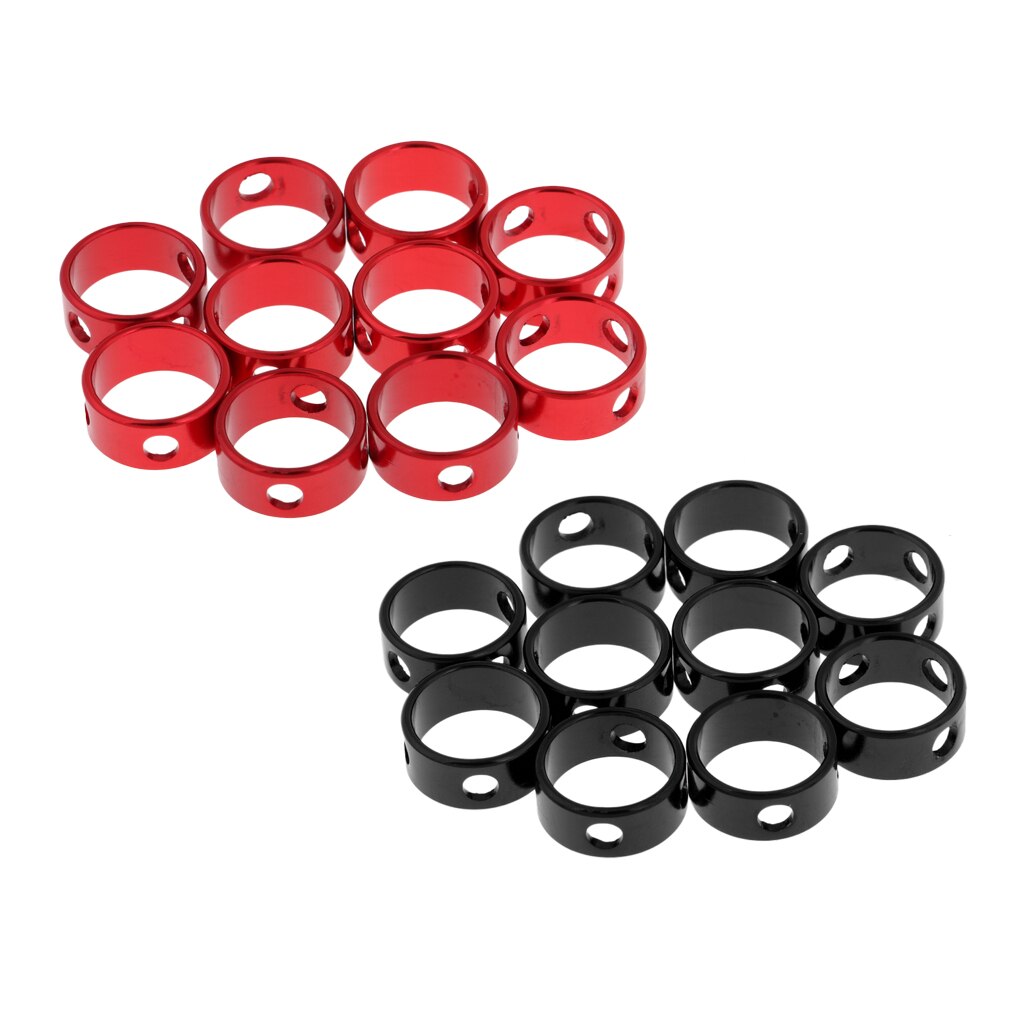 10 pièces Camping tente corde tendeur attache boucle crochet 3 trous virole anneau coupe-vent Guyline ajusteur pour Anwing auvent bâche