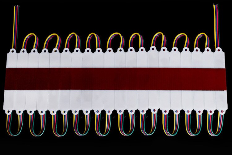 DHL LED RGB module light SMD 5050 IP 65 waterproof LED modules sign letters LED back light 3 led 0.72W 42lm DC 12V