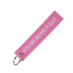 Tag Bagagli Trave Accessori con Rimuovere Prima Del Volo Del Ricamo Portachiavi Key Tag Regalo Speciale per Gli Amanti di Aeronautica: 13