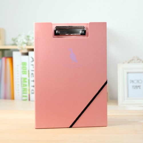 Portapapeles con doble clip para documentos, carpeta, papel de datos, con vendaje, para oficina, A4