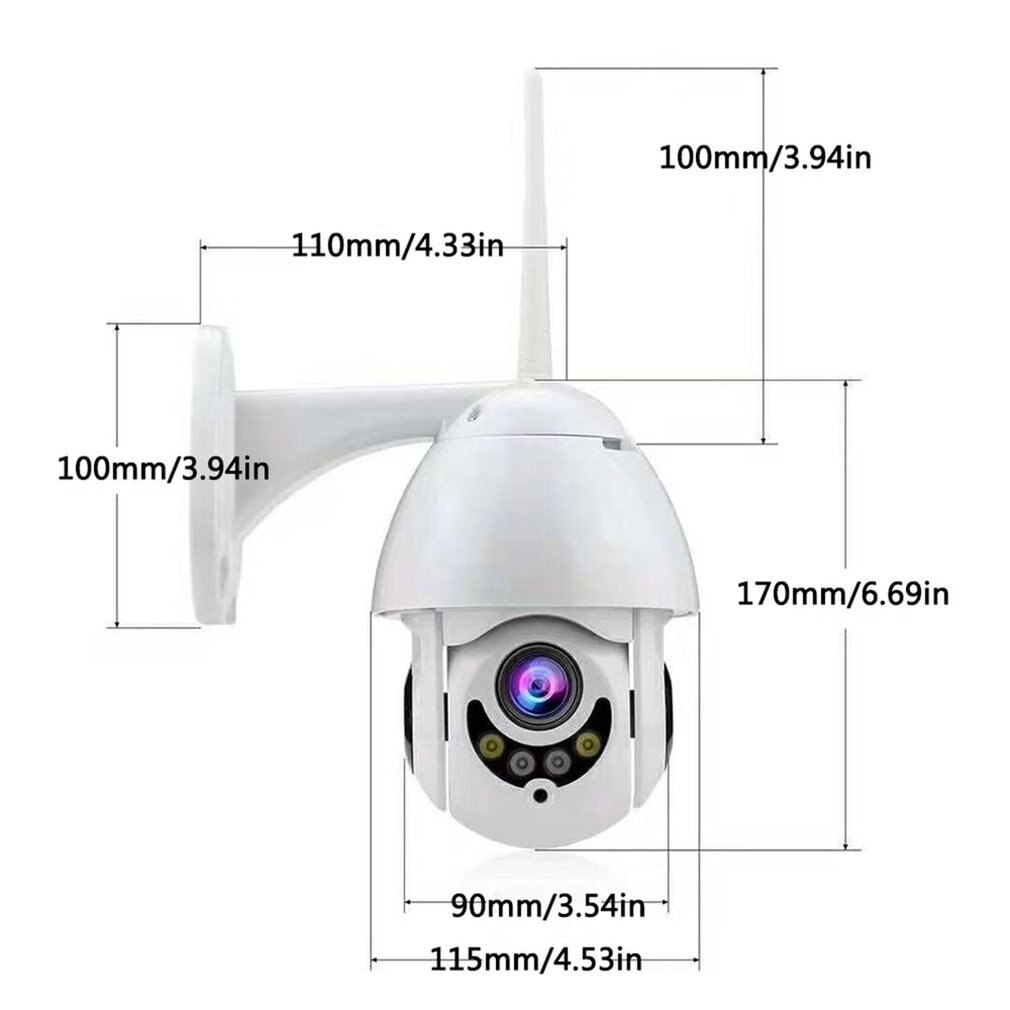 Ip Camera 1080P Surveillance Wifi Camera Monitor Record Waterdichte Indoor/Outdoor Draadloze Netwerk Mini Camera